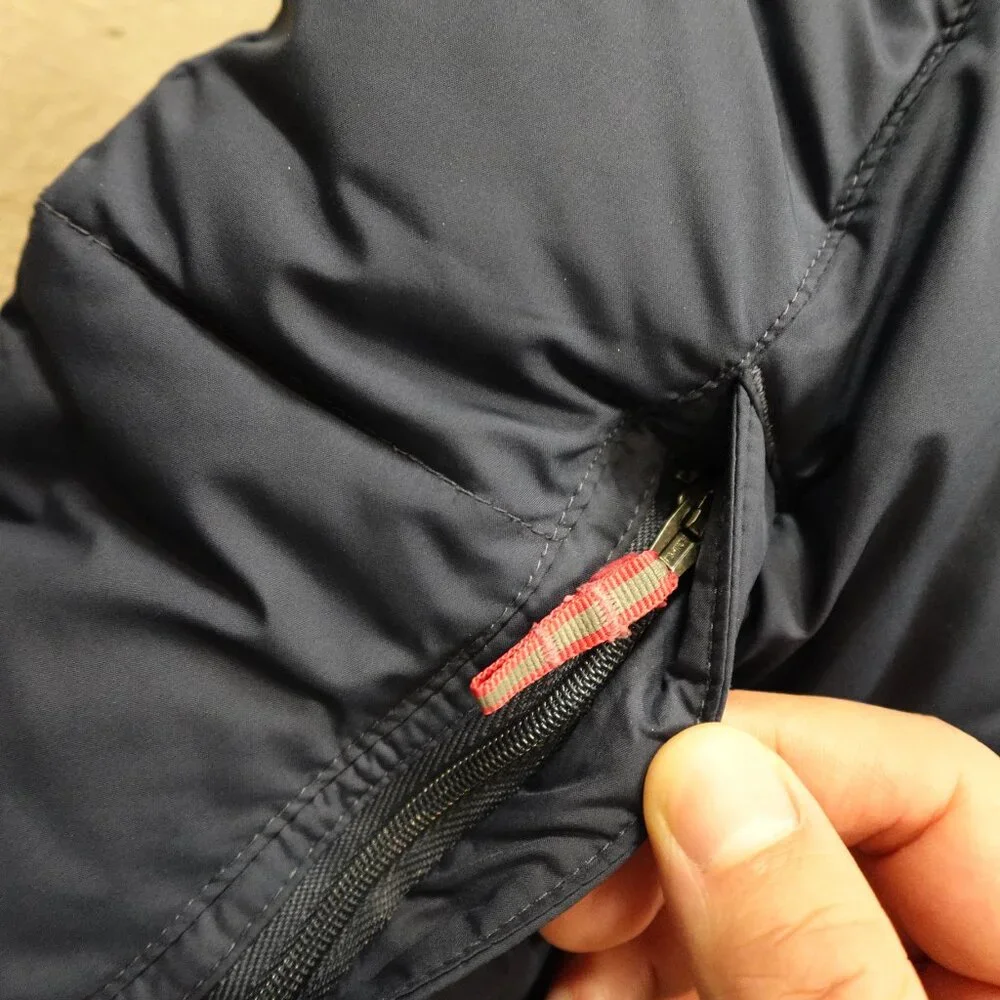 Columbia Pike Lake Insulated Jacket Girls Large Navy Blue‎ Omni-Heat Hooded